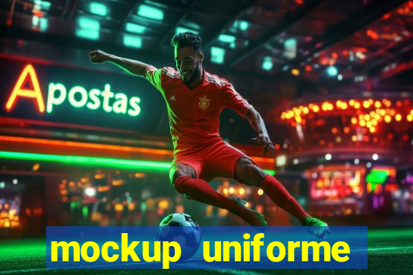 mockup uniforme futebol psd free